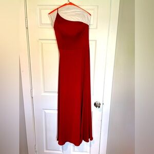 One Shoulder Bridesmaid Dress Size Small